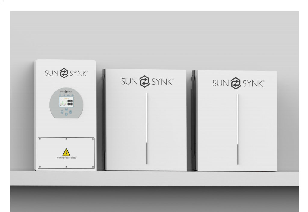 Solar Power System Inverter and Batteries